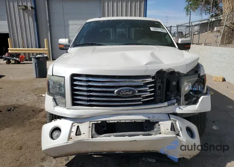 2012 Ford F150 Supercrew from USA, damaged, VIN 1FTFW1E68CFB85590